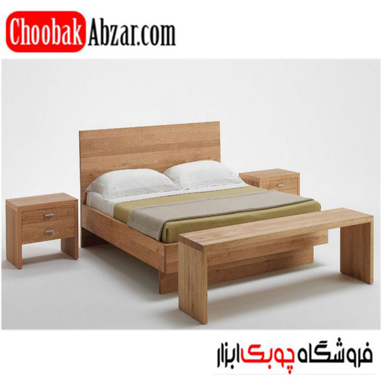 مدل تخت خواب دونفره چوبی