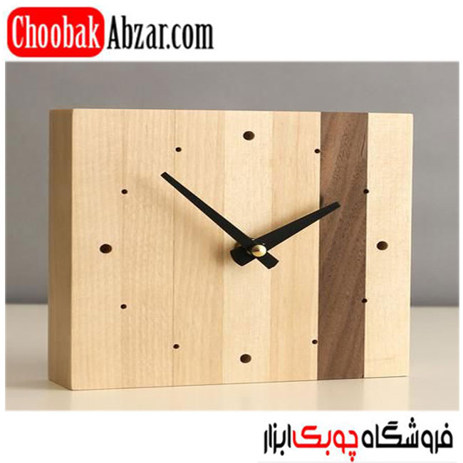 ساخت ساعت چوبی