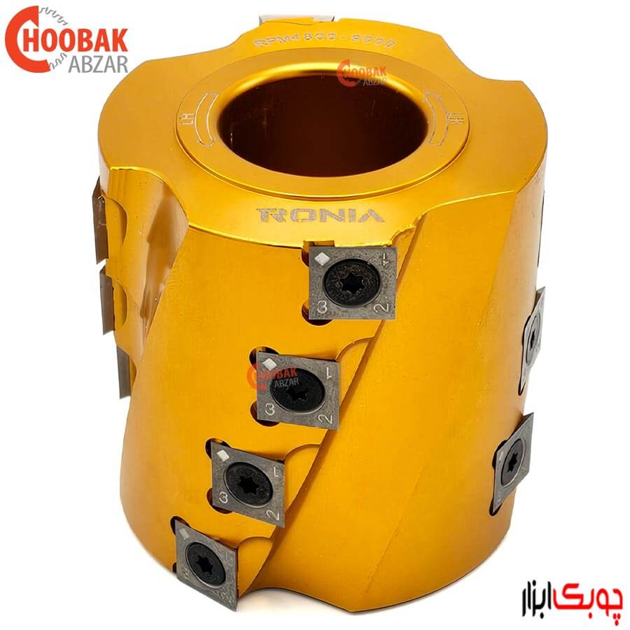 توپی پرداخت زنبوری 8 سانتیمتر رونیا کد RCH-PS8008035Z4 - چوبک ابزار